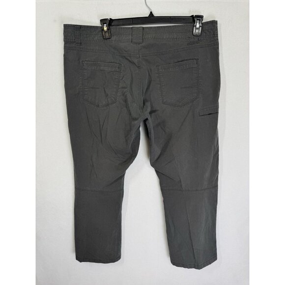 Kuhl Slax Pants Mens 42x30 Fits 42x25.5 Gray Carpenter Free Ryde Waist Outdoor - Picture 2 of 9